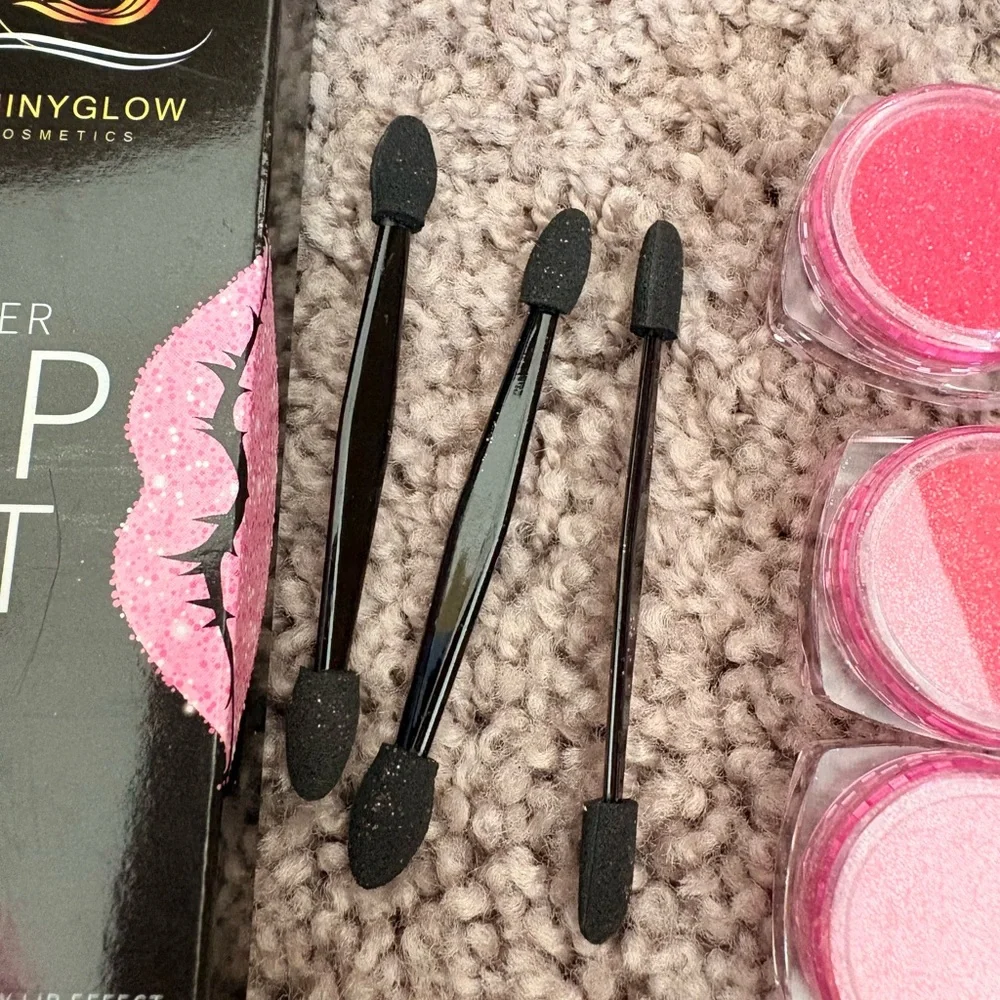 Glitter Lip Kit - Radiant Pink (read description for full details)